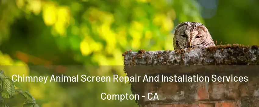  Chimney Animal Screen Repair And Installation Services Compton - CA