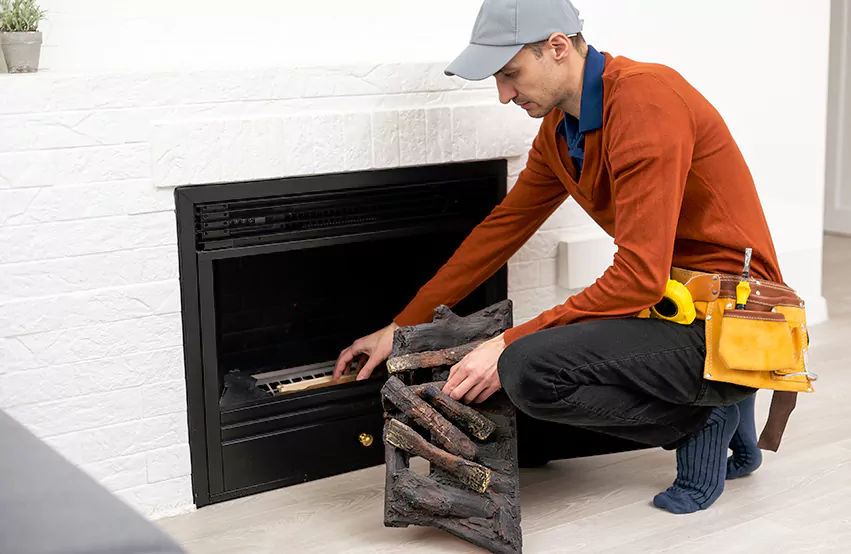 Wood Fireplace Repair in Compton