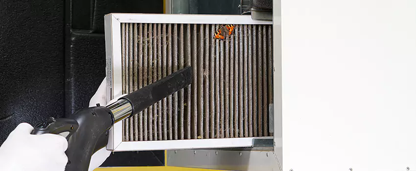 Clogged Air Duct Cleaning Process in Compton, CA