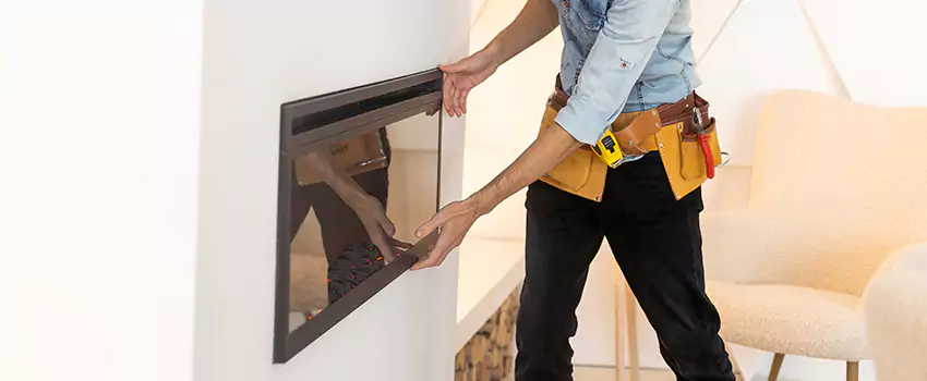 Metal Fireplace Installation in Compton, California