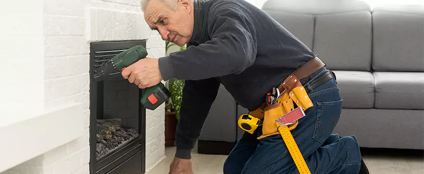 New Indoor Fireplace Installation in Compton, California
